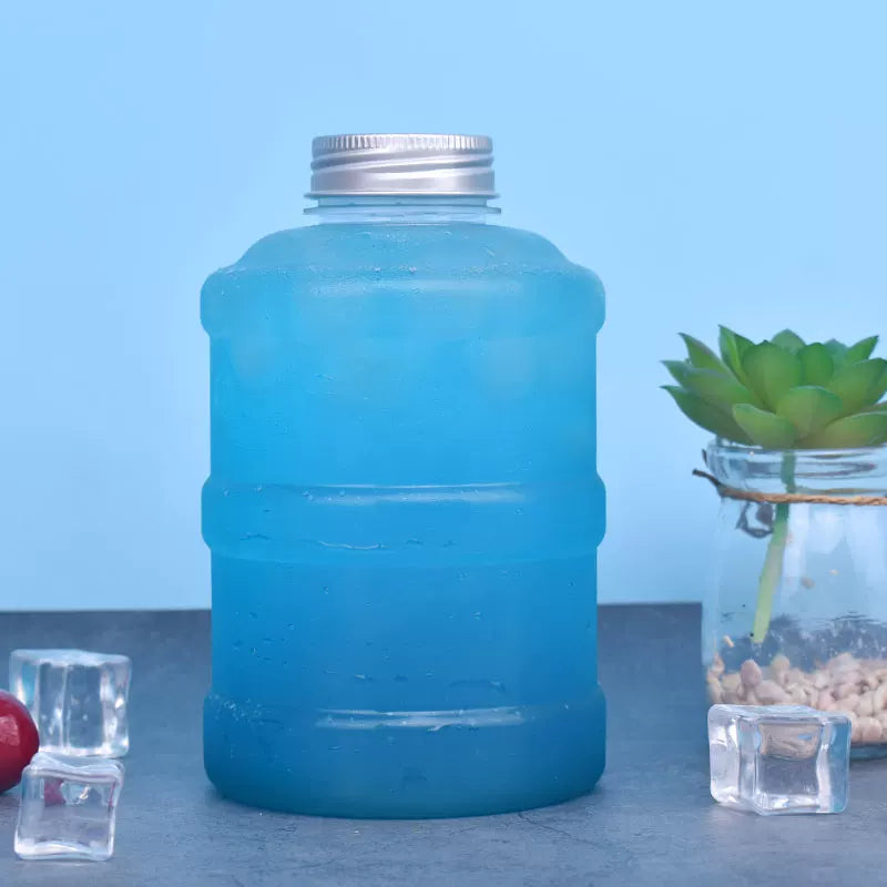 Mini Water Barrel Drink Bottle with Pull-Ring Cap