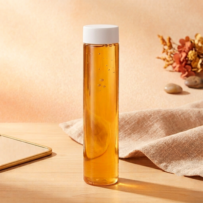 Minimalist Straight Plastic Beverage Bottles for Cold Brew Tea & Juice