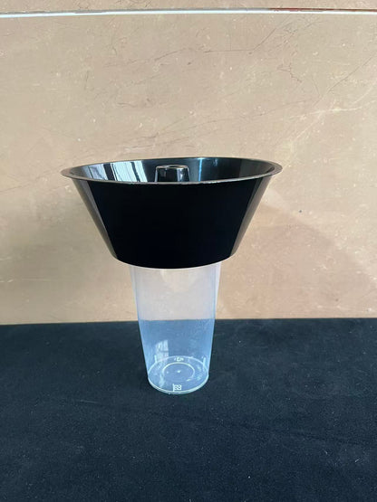 Trendy hot pot cup, double-layer catering cup, exclusive sample link (order quantity 2 sets, receive 2 sets). Bowl on top, cup on the bottom, suitable for snacks and drinks. Comes with a thick straw.