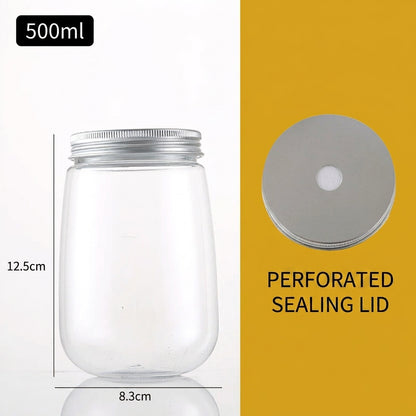 Customizable Logo Plastic Beverage Bottles for Boba & Juice