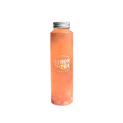 Minimalist Straight Plastic Beverage Bottles for Cold Brew Tea & Juice