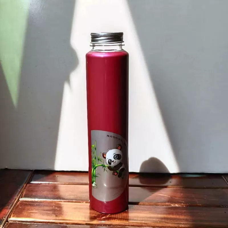 Panda Bamboo Jointed PET Beverage Bottles Collection