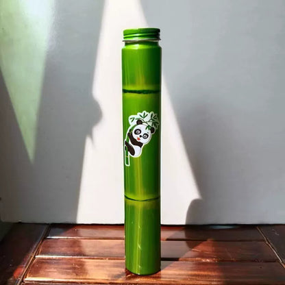 Panda Bamboo Jointed PET Beverage Bottles Collection