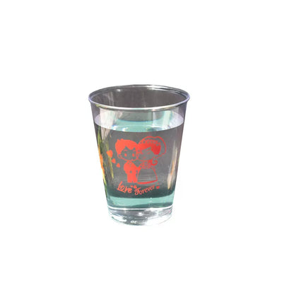 Disposable Wedding Clear Plastic Cups Thickened Hard Airline Drinkware