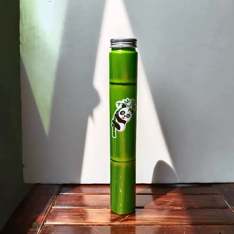 Panda Bamboo Jointed PET Beverage Bottles Collection