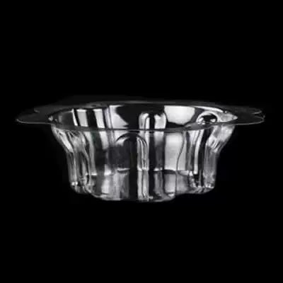 qiecha™ 3-in-1 Dry Ice Smoked Beverage Cup Set – PET Clear Cup + Double-Layer Tray Cup, suitable for fruits, tea, and parties.